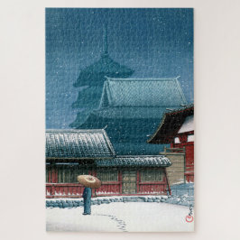 ukiyoe - hasui - No.31 Tennoji Temple in Osaka - Pussel