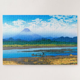 ukiyoe - hasui - No.37 Banyū River - Pussel