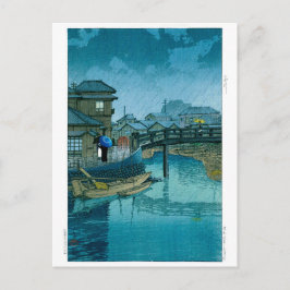 ukiyoe - hasui - No.39 Shinagawa - Vykort