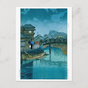 ukiyoe - hasui - No.39 Shinagawa - Vykort