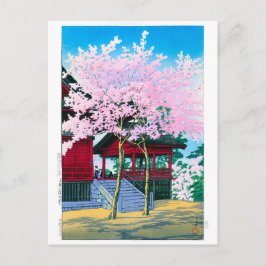 ukiyoe - hasui - No.44 Kiyomizu Hall, Ueno - Vykort