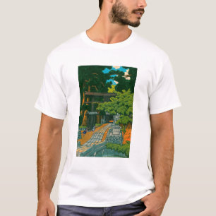 ukiyoe Hasui nr 60 Kumagaya Dairai Shrine T Shirt