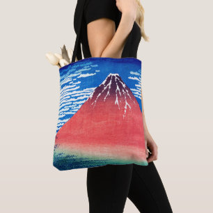 ukiyoe - Hokusai: 33 Red Fuji -  Tygkasse