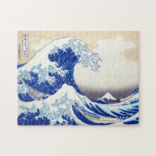 ukiyoe - Hokusai: Nr.21 Underbar våg - Pussel
