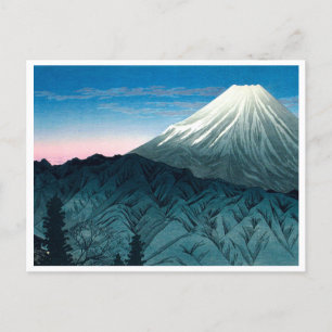 Ukiyoe [komei] 06 Fuji från Hakone Vykort