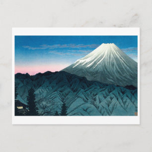 ukiyoe [Shōtei] Mount Fuji från Hakone Vykort
