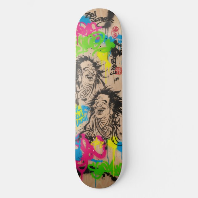 UKIYOE Skateboard Art – Japanese Spirit (Framsida)