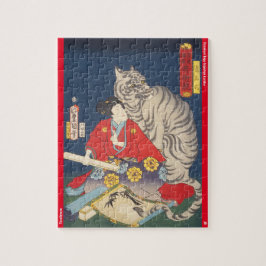 ukiyoe - Toraōmaru - Japansk magiker - Pussel