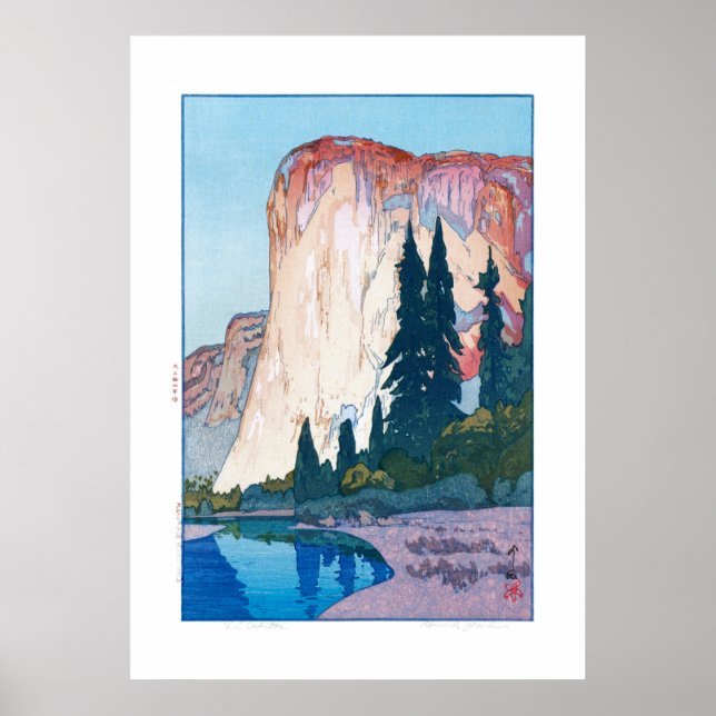 ukiyoe - Yoshida - 15 - El Capitan - Poster (Framsidan)