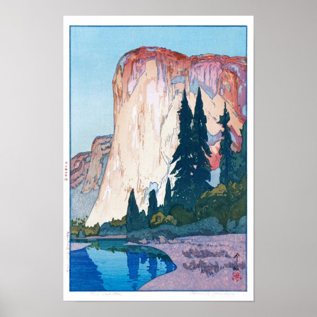 ukiyoe - Yoshida - 15 - El Capitan -  Poster (Framsidan)