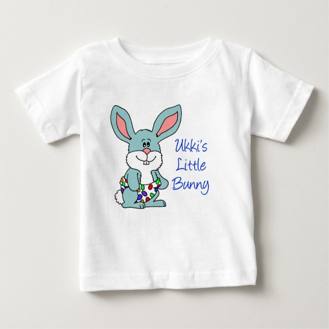 Ukkkis lilla Bunny T Shirt (Framsida)