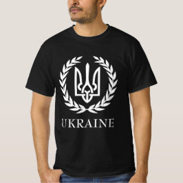 Ukraina (УКРАЇНА) Victory Tryzub Trident Krigare T Shirt