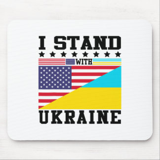 Ukraina Amerikansk Stolthet Vintage Retro Ukrainsk Musmatta
