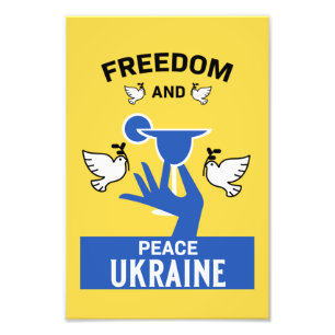 Ukraina avslutar Krig och fred Fototryck