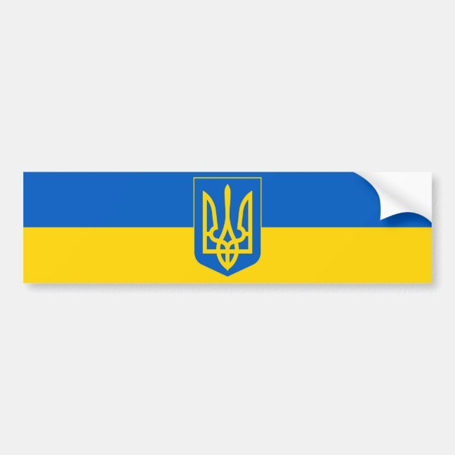 Ukraina Bildekal (Framsidan)