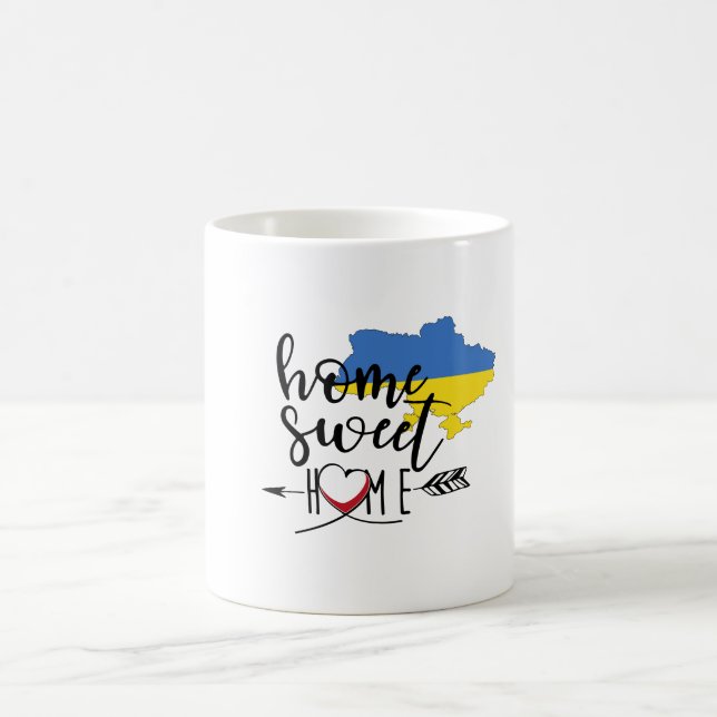 Ukraina Born - stolt Ukraina Kaffemugg (Center)