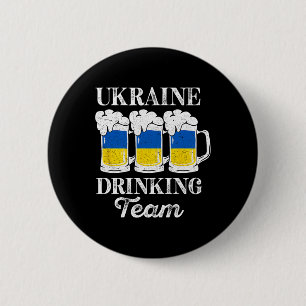 Ukraina Drickande Lag Roligt Ukrainskt Party Öl F Knapp