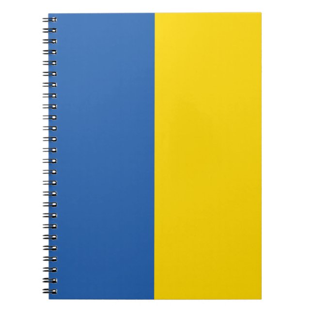 UKRAINA-FLAGGA ANTECKNINGSBOK (Framsidan)