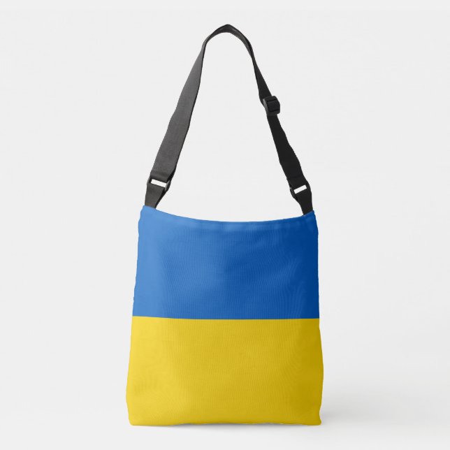 Ukraina Flagga Axelväska (Framsida)