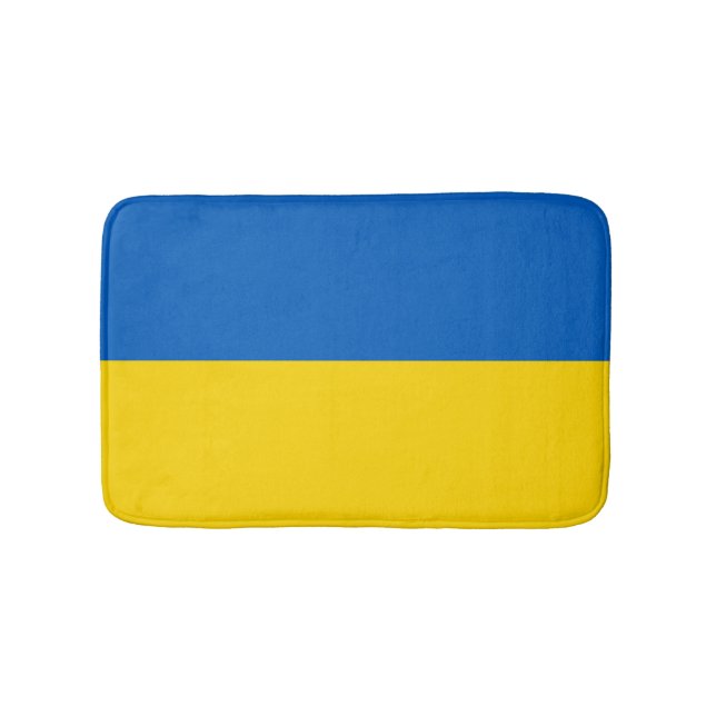 Ukraina flagga badrumsmatta (Framsidan)