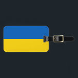Ukraina Flagga Bagagebricka<br><div class="desc">Ukraina Flagga</div>