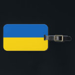 Ukraina Flagga Bagagebricka<br><div class="desc">Ukraina Flagga</div>