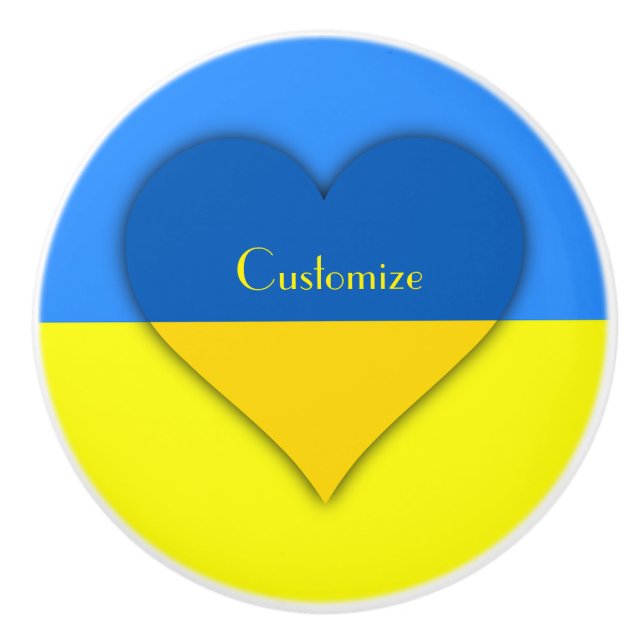 Ukraina Flagga Blue Gult Thunder_Cove Knopp (Framsidan)