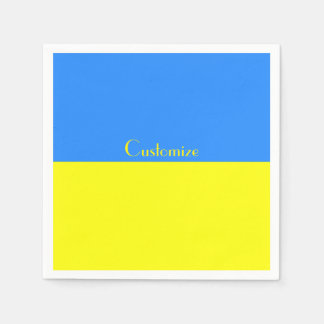 Ukraina Flagga Blue Gult Thunder_Cove Pappersservett