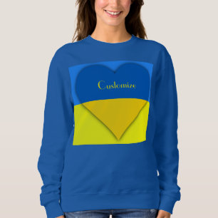 Ukraina Flagga Blue Gult Thunder_Cove T Shirt