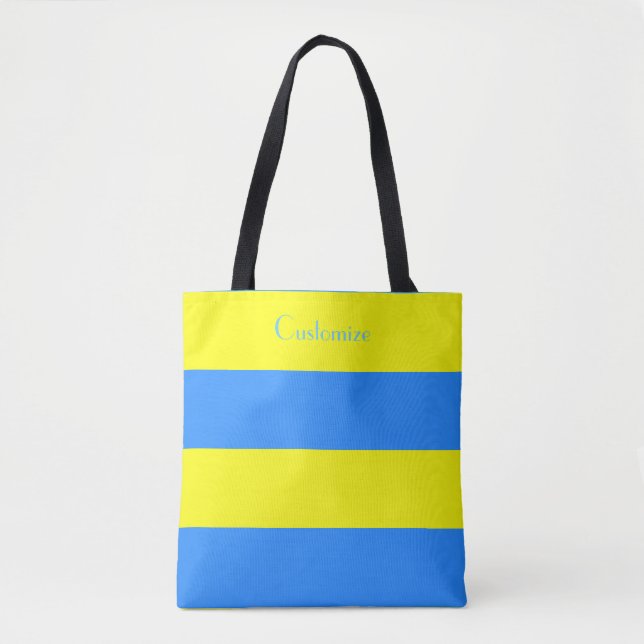 Ukraina Flagga Blue Gult Thunder_Cove Tygkasse (Framsida)