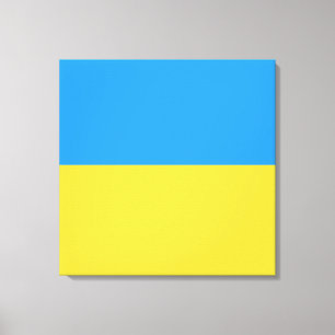 Ukraina flagga canvastryck