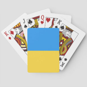 Ukraina flagga casinokort
