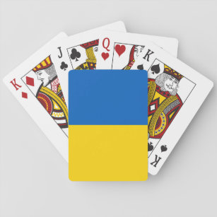 Ukraina Flagga Casinokort