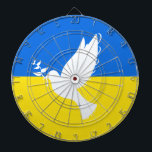 Ukraina Flagga Dartboard Dove of Peace - Freedom Darttavla<br><div class="desc">Dove of Peace Dartbolls i Ukraina Flagga - Peace - Du kan överföra till 1 000  Zazzle-produkter. Ändra storlek och flytta eller ta bort och lägg till inslag / text med verktyg för anpassning. Lycka till - var Lycklig - var friska!</div>