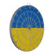 Ukraina Flagga Darttavla (Vänstra Framsidan)