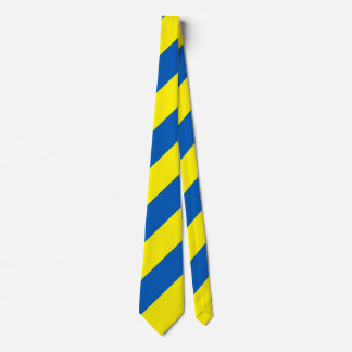 Ukraina Flagga Färg Modern Slips