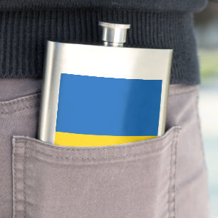 Ukraina flagga fickplunta
