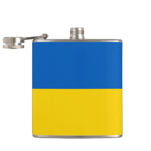 Ukraina flagga fickplunta