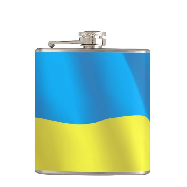 Ukraina Flagga Fickplunta (Framsidan)