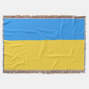 Ukraina flagga filt