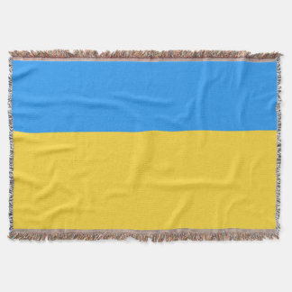 Ukraina flagga filt