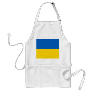 Ukraina Flagga Förkläde