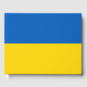 Ukraina flagga gästböcker