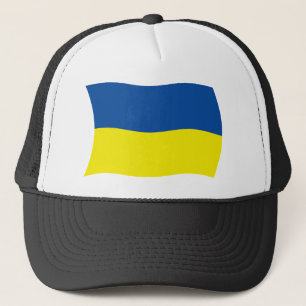 Ukraina Flagga Hat Keps
