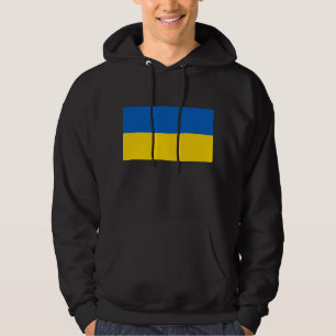 Ukraina Flagga Hoodie