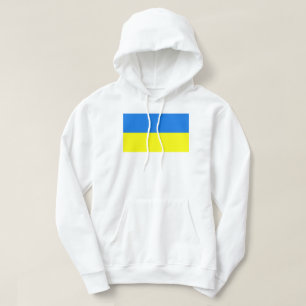 Ukraina Flagga Hoodie