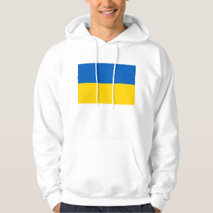 Ukraina Flagga Hoodie