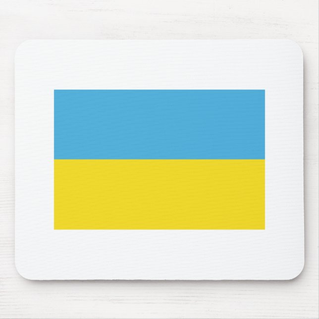 Ukraina FLAGGA Internationell Musmatta (Framsidan)