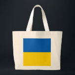 Ukraina Flagga Jumbo Tygkasse<br><div class="desc">Ukraina Flagga</div>
