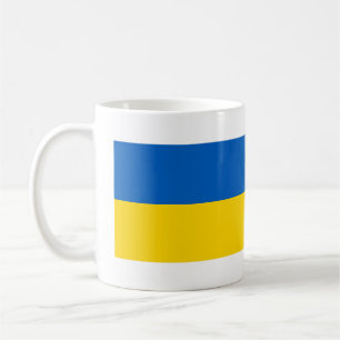 Ukraina Flagga Kaffemugg